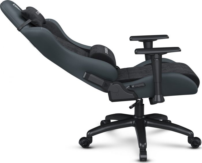 SENSE7 Spellcaster FUKU XL PU Крісло чорний Елегантний комфорт і надійність для геймерів - Зображення 6