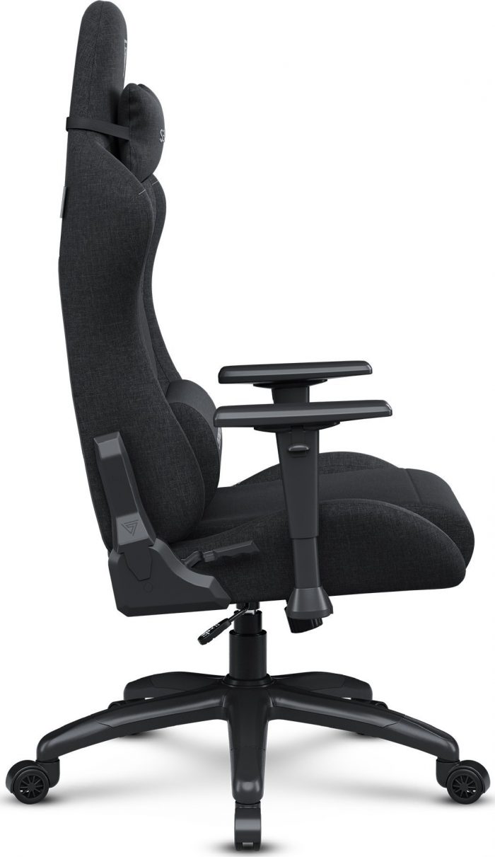 SENSE7 Spellcaster FUKU XL тканинне крісло чорний Простір, комфорт і стиль для геймерів - Зображення 5