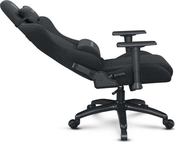 SENSE7 Spellcaster FUKU XL тканинне крісло чорний Простір, комфорт і стиль для геймерів - Зображення 6