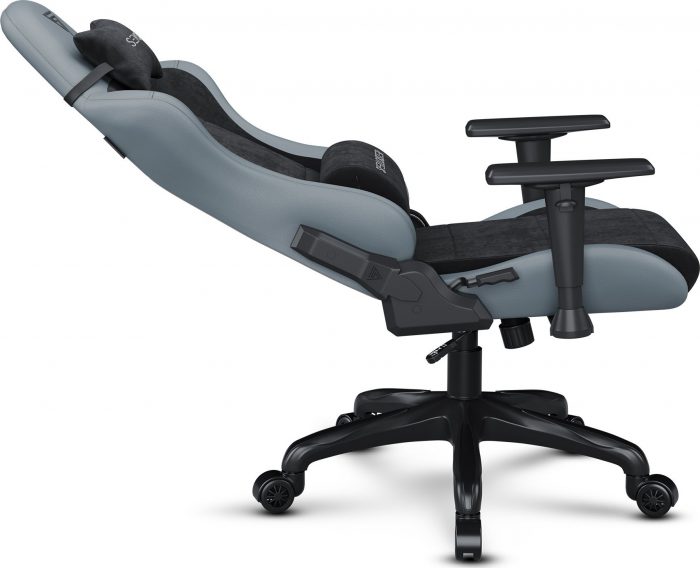 SENSE7 Spellcaster Fuku PU Крісло чорний/сірий - Зображення 6