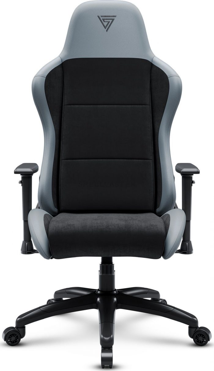 SENSE7 Spellcaster FUKU XL PU Крісло чорний/сірий Ідеальне поєднання комфорту та стилю для геймерів" - Зображення 4