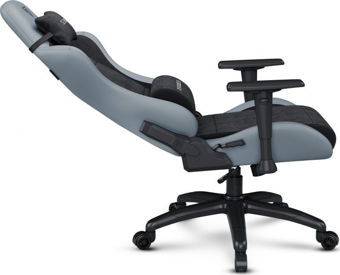 SENSE7 Spellcaster FUKU XL PU Крісло чорний/сірий Ідеальне поєднання комфорту та стилю для геймерів" - Зображення 6