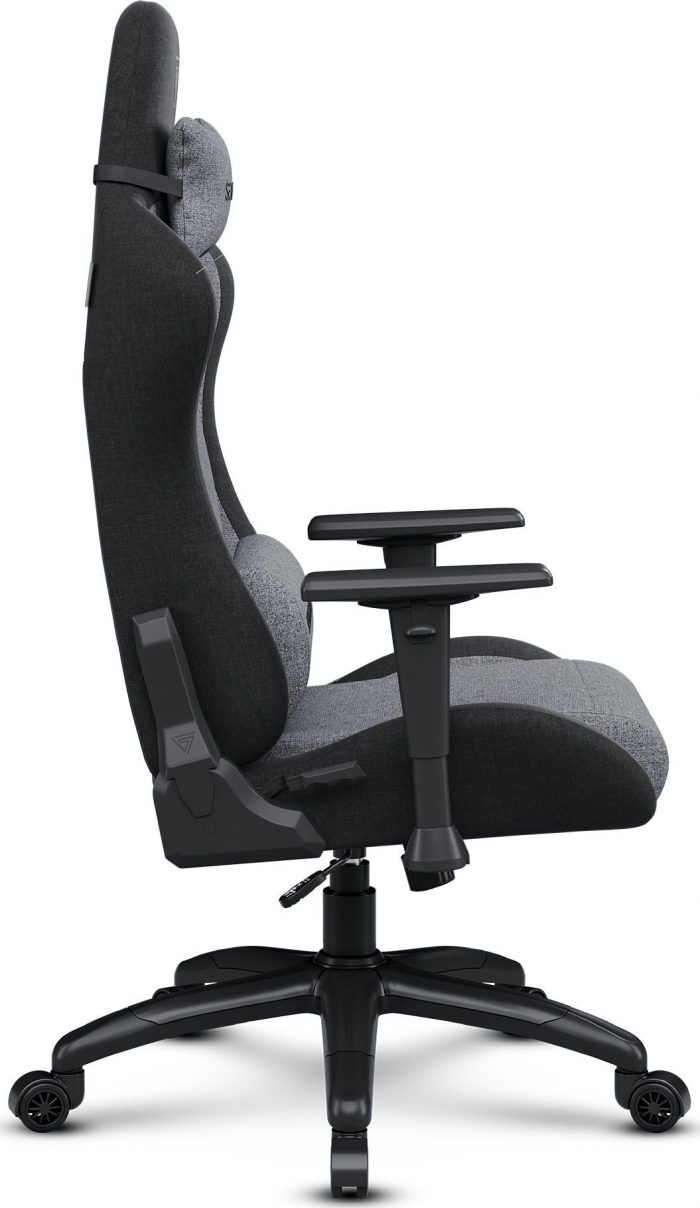 SENSE7 Spellcaster FUKU XL тканинне крісло чорно-сірий Максимальний комфорт і стиль для геймерів - Зображення 5