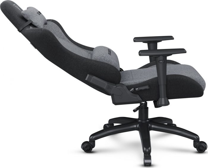SENSE7 Spellcaster FUKU XL тканинне крісло чорно-сірий Максимальний комфорт і стиль для геймерів - Зображення 6