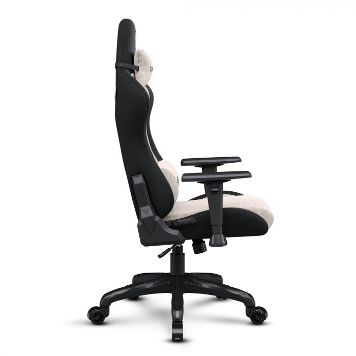 Тканинне крісло SENSE7 Spellcaster FUKU чорно-бежевий Динамічний дизайн та комфорт для геймерів - Зображення 5