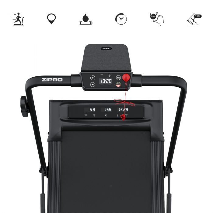 Бігова доріжка Zipro Newlite Ідеальний вибір для домашніх тренувань та фітнесу - Зображення 2