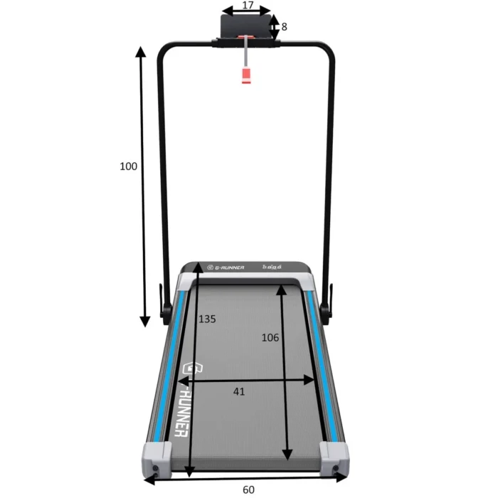 Електрична бігова доріжка G-RUNNER FIT-NET 460 - потужний тренажер для ефективних домашніх тренувань - Зображення 4