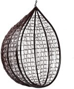 Підвісне садове крісло кокон коричневий GT-Sport ITAKA-BR без подушки - Зображення 4