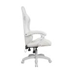 Ігрове крісло RGB + BT з колонками WS8153 White - Зображення 7