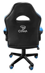 Ігрове крісло COBRA JUNIOR синій і чорний - Зображення 4