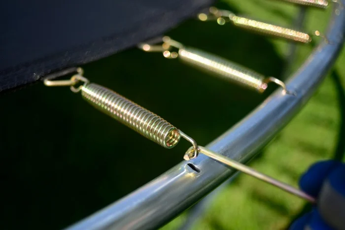 Дитячий Садовий Батут FunFit із Захисною Сіткою і Сходами 312 см - Безпечні Розваги на Дворі - Зображення 3