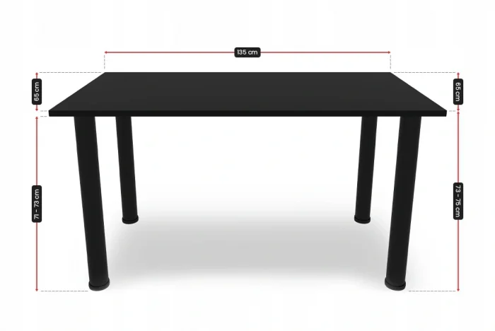 3916733785_w640_h640_3916733785 Ігровий стіл MARCO GAME PRO ONE 135 х 75 х 65 см комфорт та стиль для вашого ігрового простору - Зображення 2