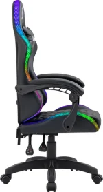 Ігрове крісло Defender Energy, чорний, екошкіра - Зображення 4