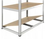 Металевий стелаж FUNFIT 180x 100x60 см на 5 полиць 1000 кг. - Зображення 5