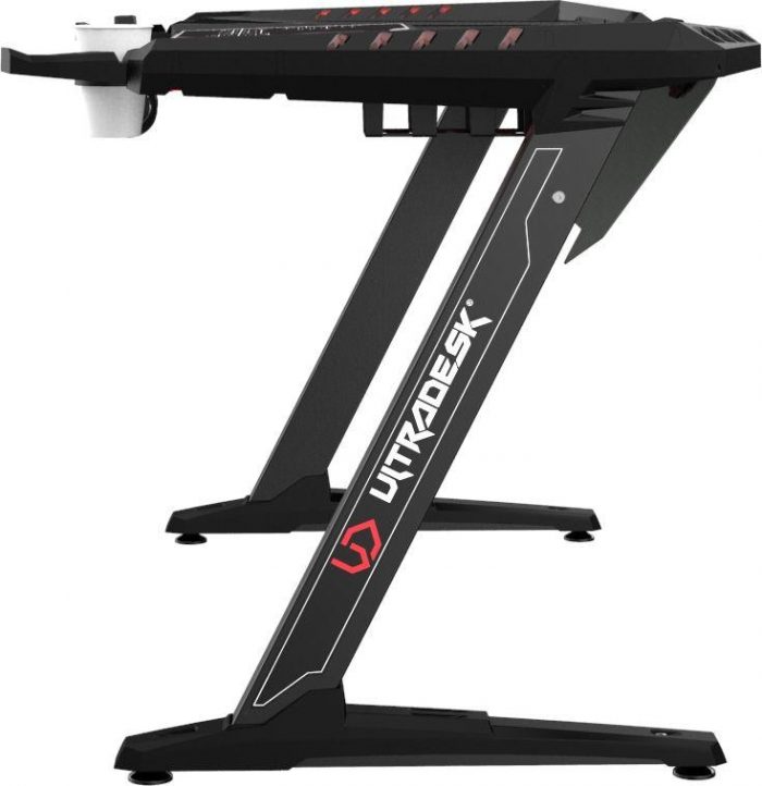 Геймерський  стіл Ultradesk ROCKET 128 см чорний Ідеальний вибір для сучасного офісу - Зображення 6