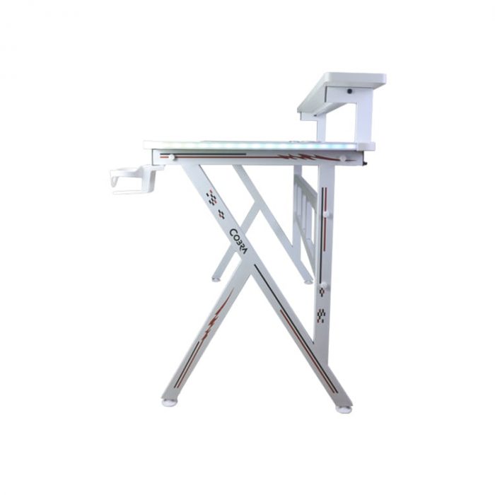 Геймерський стіл CRF4011RGB Білий - Зображення 11