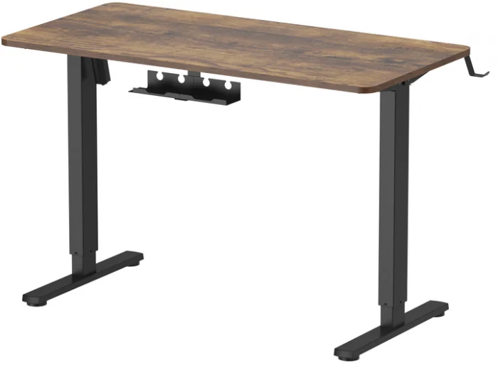 Стіл з електрорегулюванням висоти OfficePro ODE1260DW 1200 х 600 мм Dark Wood/Black (ODE1260DW)комфорт та продуктивність для вашого офісу - Зображення 3