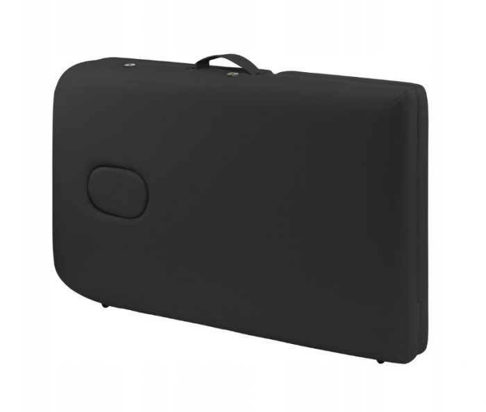 Розкладний масажний стіл алюміній 4FIZJO чорний Професійний комфорт і надійність для масажу - Зображення 9