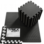 Килимок-пазл 1см TX-010PM TREX SPORT - 48 елементів чорний - Зображення 2