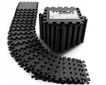 Килимок-пазл 1см TX-010PM TREX SPORT чорний, набір 24 ​​шт Ідеально підходить для обладнання під тренажерний зал, а також для веселих і творчих проектів - Зображення 3