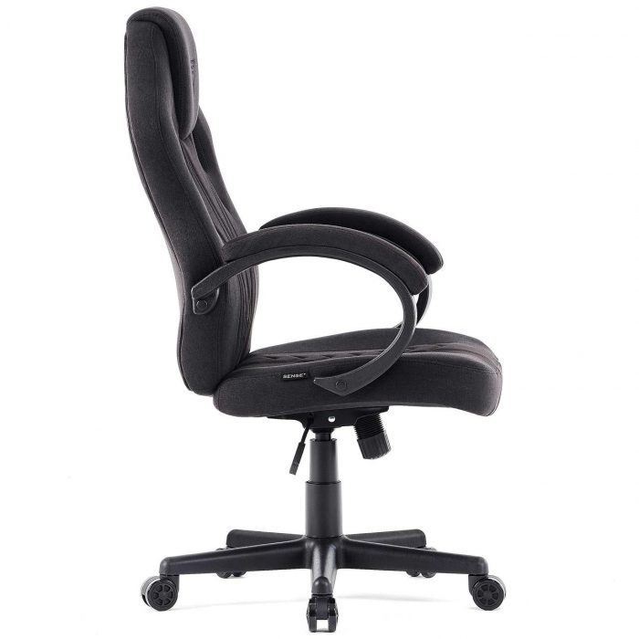 Геймерське крісло Sense7 Prism black тканина -комфорт та стиль для тривалих ігор - Зображення 3