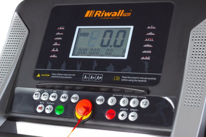 Електрична бігова доріжка Riwall Pro CHUDY- компактний тренажер для ефективних тренувань - Зображення 4
