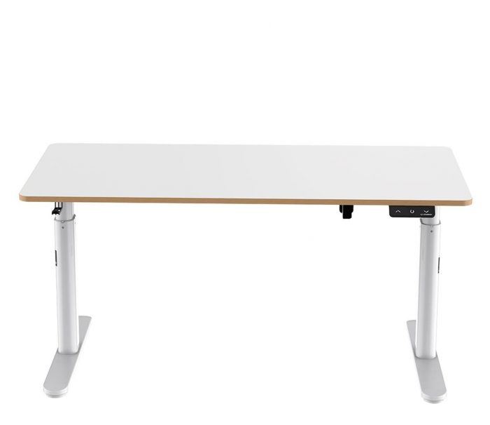 Геймерський стіл Ultradesk Pulsar 120 см з регульованою висотою, білий - Зображення 2