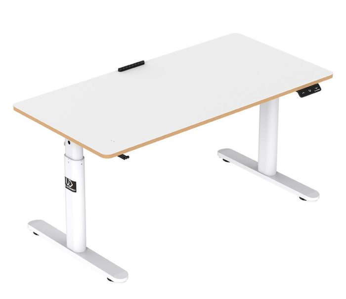 Геймерський стіл Ultradesk Pulsar 120 см з регульованою висотою, білий - Зображення 3