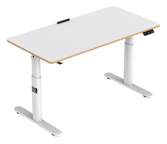 Геймерський стіл Ultradesk Pulsar 120 см з регульованою висотою, білий - Зображення 4