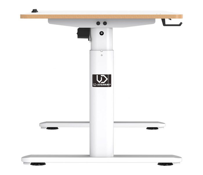 Геймерський стіл Ultradesk Pulsar 120 см з регульованою висотою, білий - Зображення 5