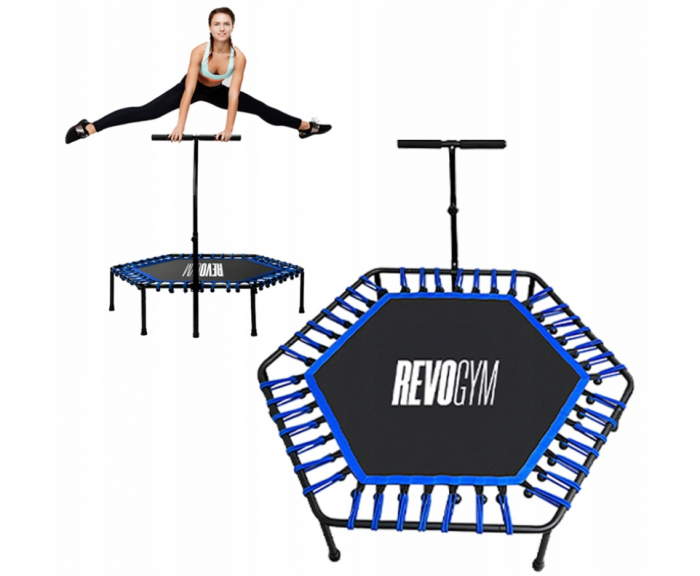 Фітнес батут 130 см RevoGym Ідеальний вибір для домашніх тренувань - Зображення 2