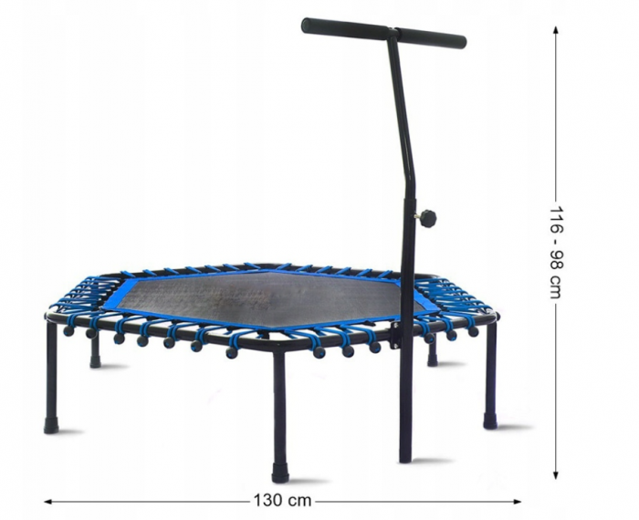 Фітнес батут 130 см RevoGym Ідеальний вибір для домашніх тренувань - Зображення 3