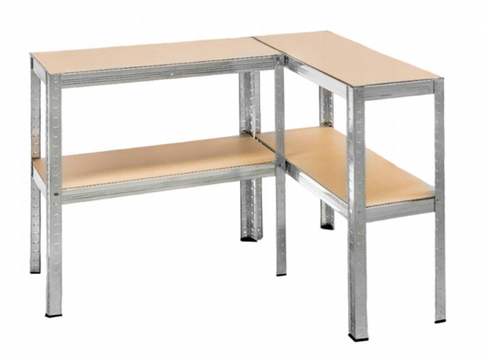 Стелаж складський металевий Mega-M 180x90x40 cm - Зображення 2