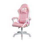 Ігрове крісло RGB + BT з колонками WS8151 Pink - Зображення 10