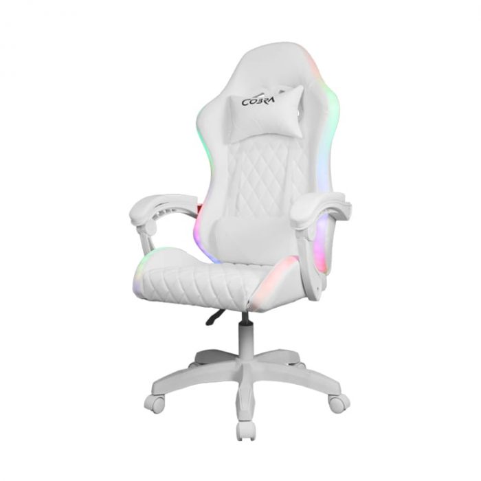 Ігрове крісло RGB + BT з колонками WS8153 White - Зображення 9