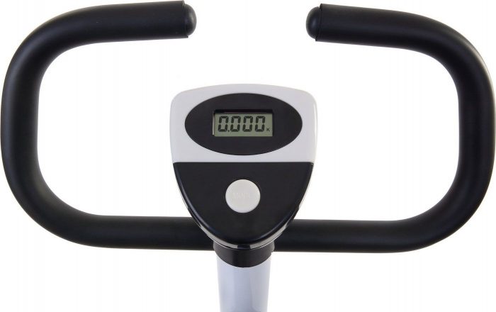 7074758_7_f Велотренажер Funfit механічний F01 білий стильний та ефективний тренажер для домашніх тренувань - Зображення 3