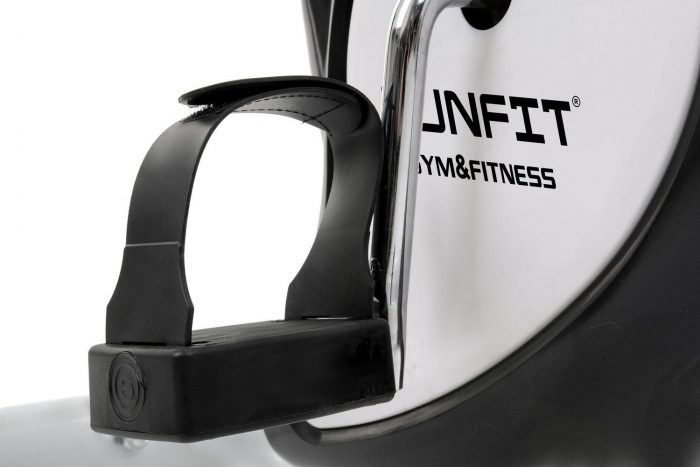 7074758_9_f Велотренажер Funfit механічний F01 білий стильний та ефективний тренажер для домашніх тренувань - Зображення 5