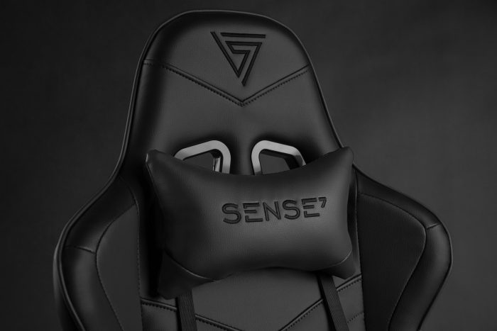 Крісло SENSE7 Spellcaster Black Елегантний дизайн та максимальний комфорт для геймерів - Зображення 8