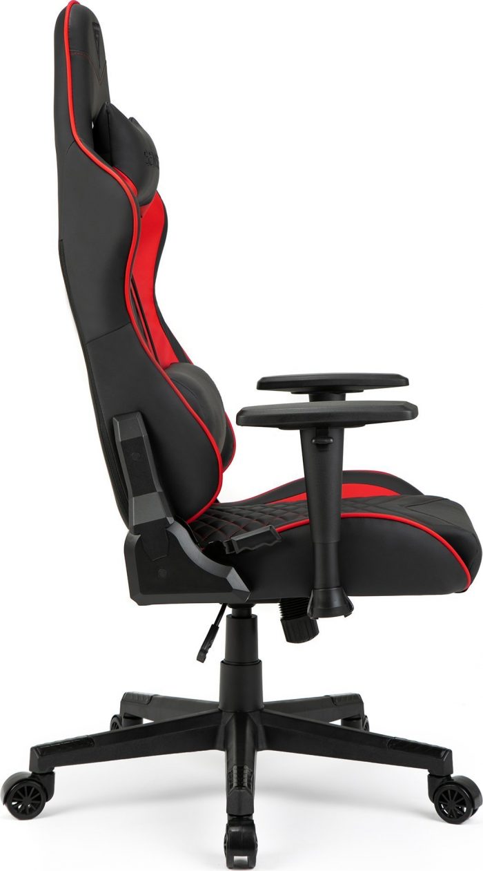 Крісло SENSE7 Spellcaster чорно-червоне Динамічний дизайн та комфорт для геймерів - Зображення 5