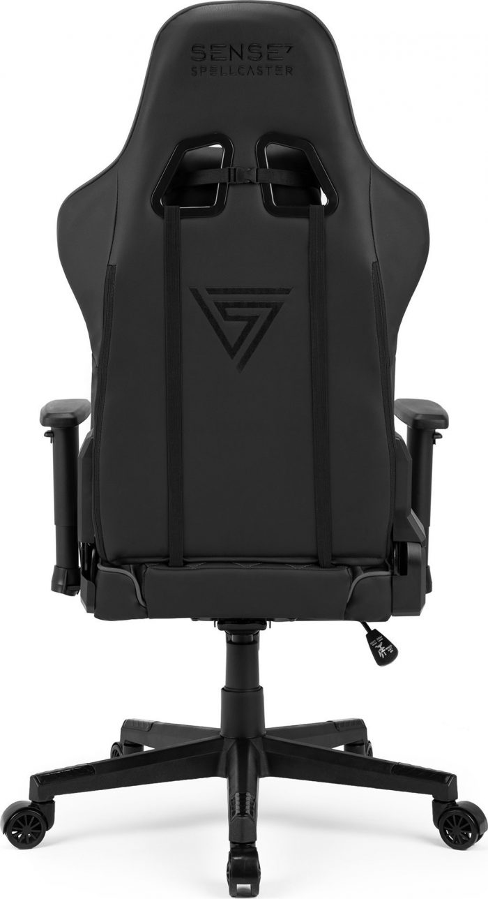 7135344_2_f Крісло SENSE7 Spellcaster Black/Grey Стильний комфорт та підтримка для геймерів - Зображення 2