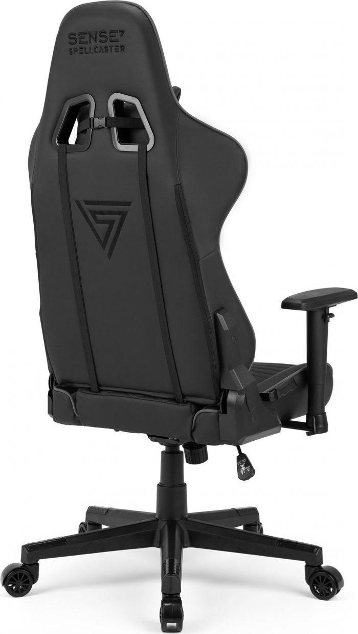 7135344_3_f Крісло SENSE7 Spellcaster Black/Grey Стильний комфорт та підтримка для геймерів - Зображення 3