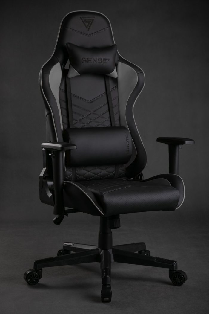 7135344_6_f Крісло SENSE7 Spellcaster Black/Grey Стильний комфорт та підтримка для геймерів - Зображення 6