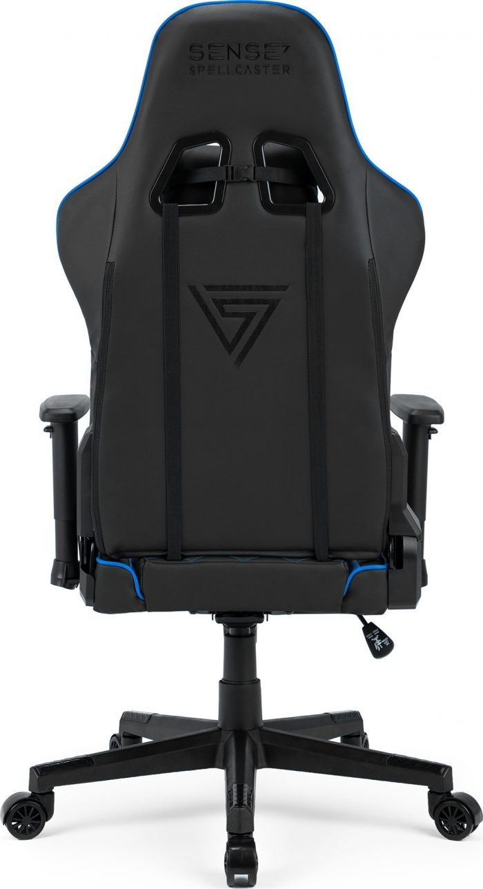 Крісло SENSE7 Spellcaster Black/Blue Динамічний дизайн та комфорт - Зображення 3