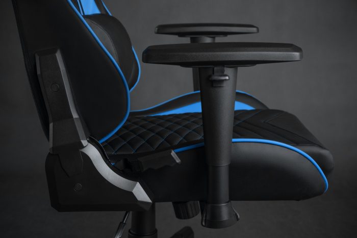 Крісло SENSE7 Spellcaster Black/Blue Динамічний дизайн та комфорт - Зображення 9