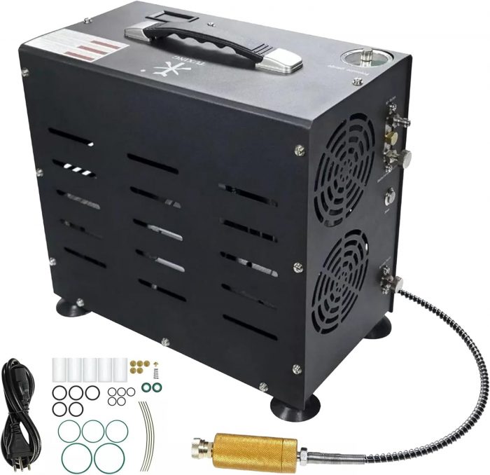 71CmlNdhXjL._AC_SL1500_ Портативний компресор TUXING TXEDB062 300 бар PCP 800 Вт - Зображення 1