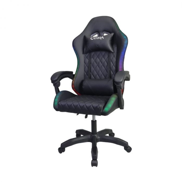 Ігрове крісло RGB + BT з колонками WS8152 Black - Зображення 9