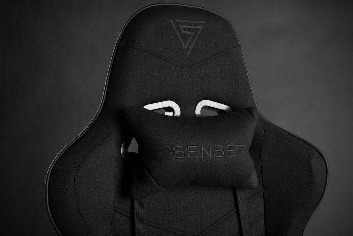 Крісло SENSE7 Spellcaster - тканина, чорний Комфорт і стиль у кожній деталі для геймерів - Зображення 8