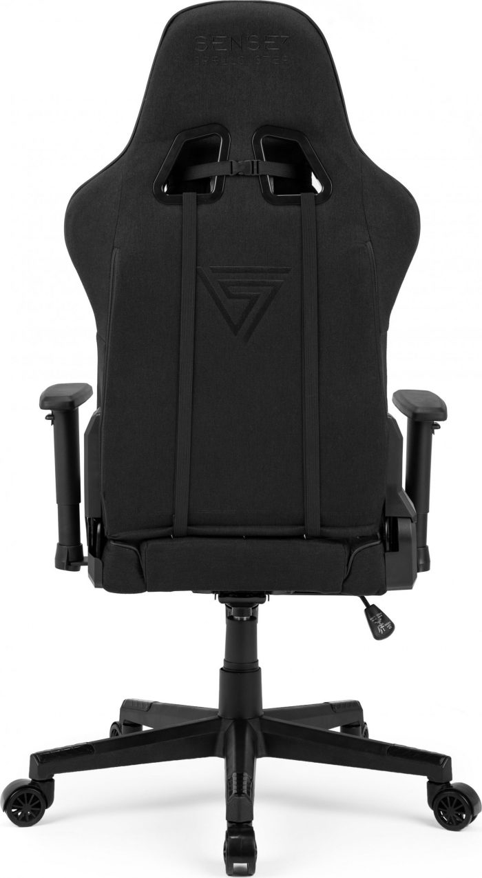 Крісло SENSE7 Spellcaster - тканина, чорний Комфорт і стиль у кожній деталі для геймерів - Зображення 5