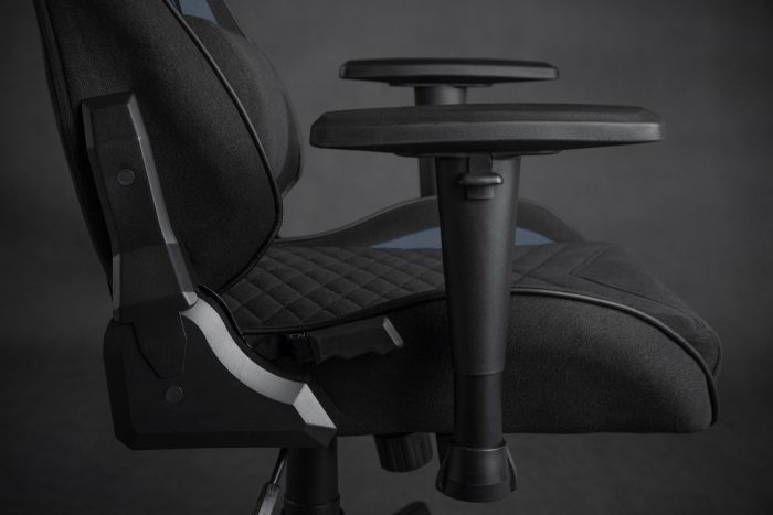 Тканинне крісло SENSE7 Spellcaster чорно-синє Комфорт і стиль для справжніх геймерів - Зображення 9