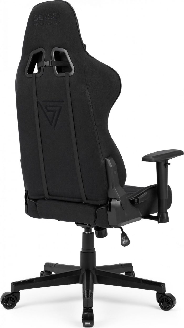 Тканинне крісло SENSE7 Spellcaster чорно-синє Комфорт і стиль для справжніх геймерів - Зображення 3